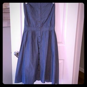 Anthropologie denim dress